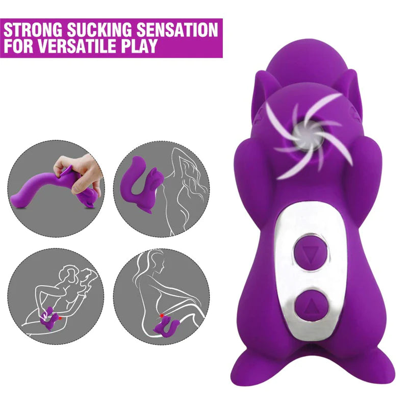 Ardilla Succionador Vibrador