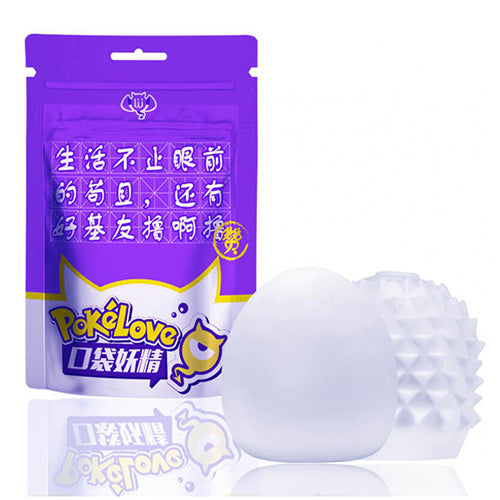 JELLY MASTUBATION EGG TRANSPARENT