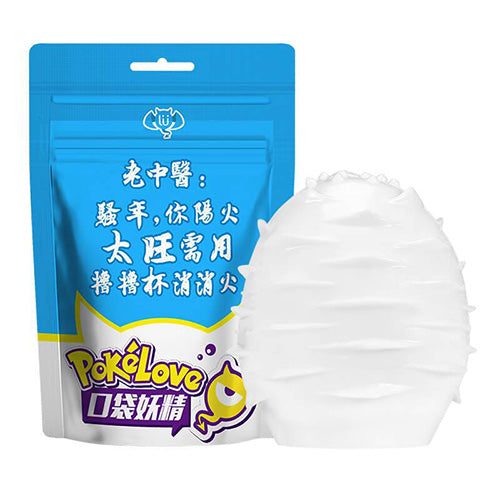 JELLY MASTUBATION EGG TRANSPARENT