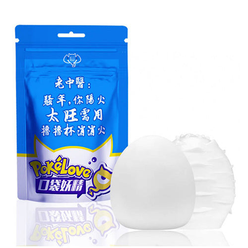 JELLY MASTUBATION EGG TRANSPARENT