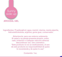 SUNNY SIDE UP AROUSAL GEL 1 oz