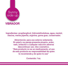 SUNNY SIDE UP VIBRADOR 1 OZ