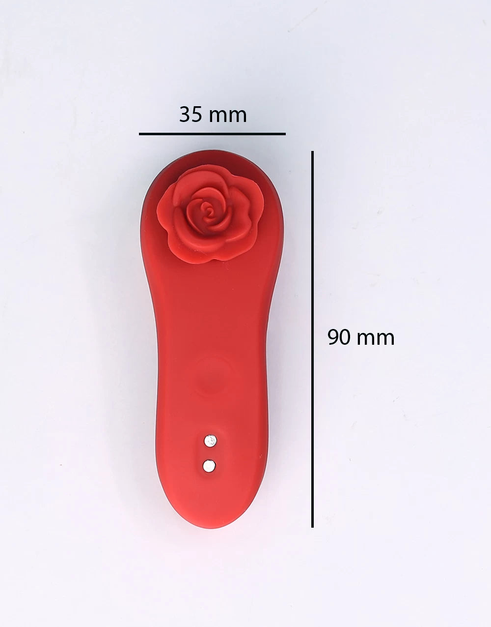 Masajeador Caleo Red Rose Panty Vibrator