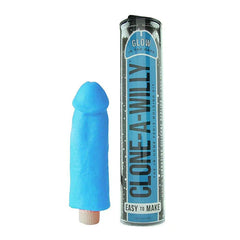 CLONE-A-WILLY GLOW IN THE DARK VIBE KIT BLUE