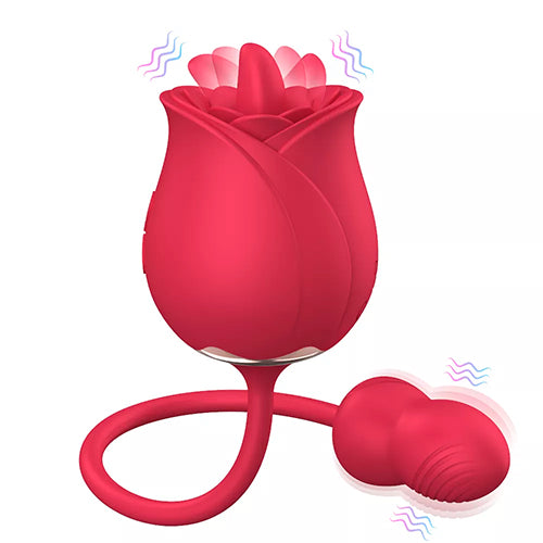 AIXIASIA ROSE VIBRATOR WITH LICKING