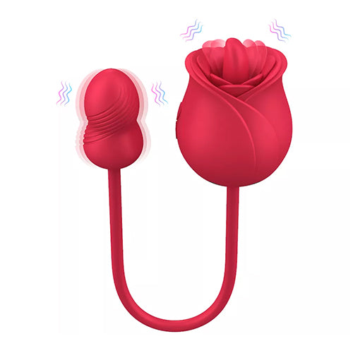 AIXIASIA ROSE VIBRATOR WITH LICKING